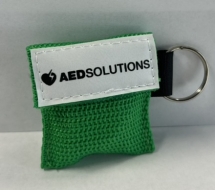 Kiss of Life respiration mask green