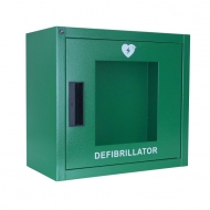 Universele AED kast groen