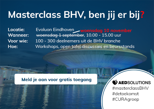 Masterclass BHV, ben jij er ook bij?
