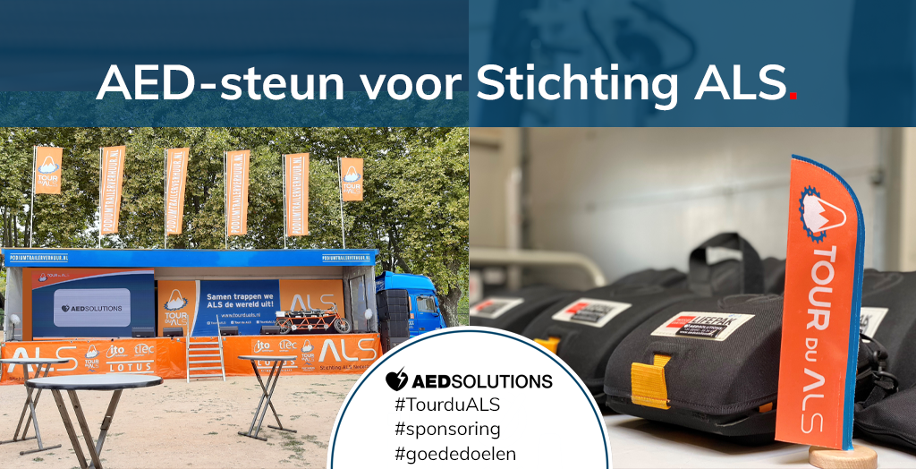 AED-steun voor Stichting ALS
