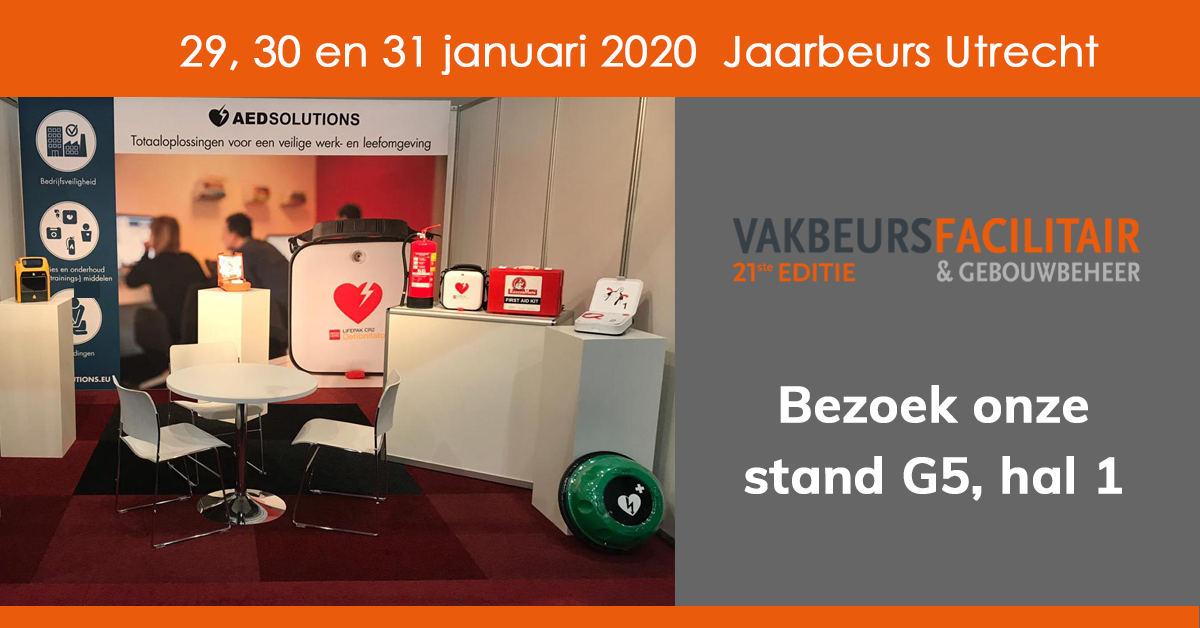 Visit us at the Vakbeurs Facilitair