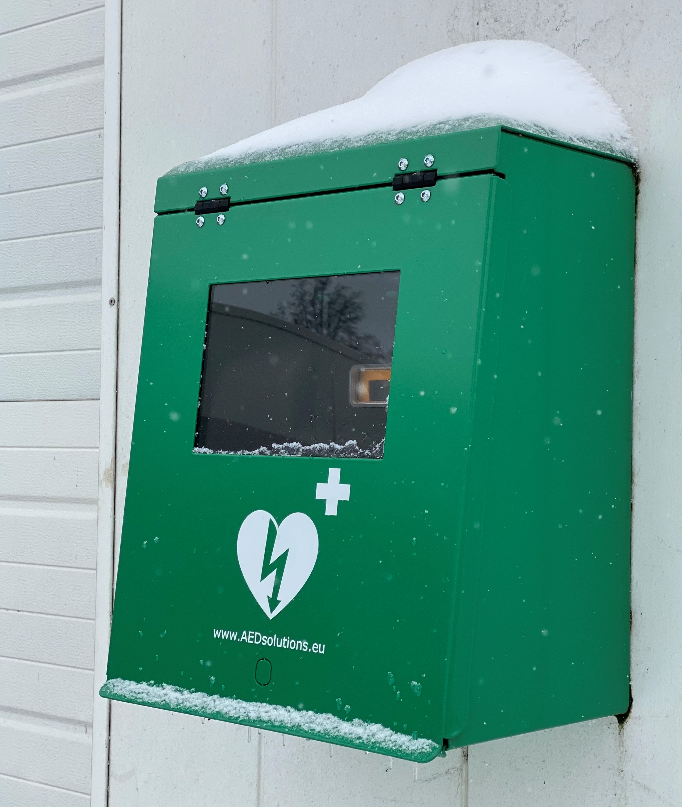 Bewaak en bescherm uw AED bij extreem winterweer